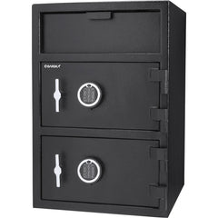 Barska: 1.6/2 Cu. ft Dual Compartment Keypad Depository Safe AX13312